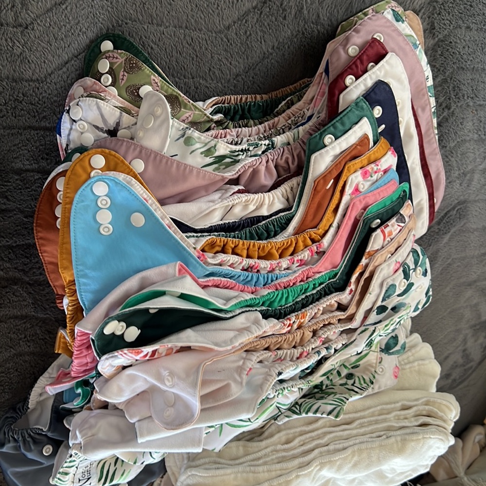 14 cloth diapers
